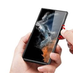 Dux Ducis Fino kryt na Samsung Galaxy S23 Ultra, šedý