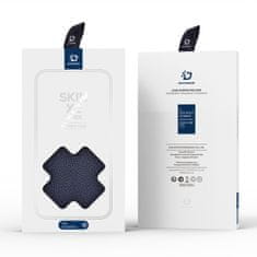 Dux Ducis Skin X2 knížkové kožené pouzdro na Samsung Galaxy S23 Plus, modré