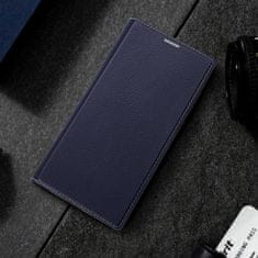 Dux Ducis Skin X2 knížkové kožené pouzdro na Samsung Galaxy S23 Ultra, modré