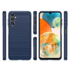 MG Carbon silikonový kryt na Samsung Galaxy A14 5G, modrý