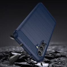 MG Carbon silikonový kryt na Samsung Galaxy A14 5G, modrý