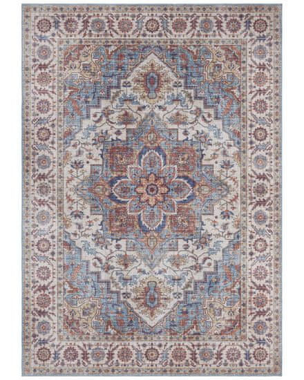 NOURISTAN Kusový koberec Asmar 104002 Cyan/Blue