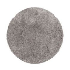 Ayyildiz Kusový koberec Fluffy Shaggy 3500 beige kruh 80x80 (průměr) kruh