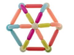 LEBULA Magnetické bloky pro malé děti 50 prvků