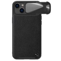 Nillkin CamShield Leather S elegantní pouzdro na iPhone 14 6.1" Black