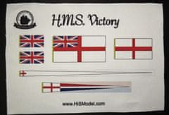HiSModel Sada vlajek pro model - Airfix HMS Victory 1:180