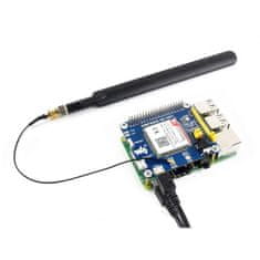Waveshare HAT pro Raspberry Pi se SIM7600E-H LTE CAT4 4G / 3G / 2G / GSM / GPRS / GNSS