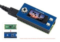 Waveshare 0,96palcový modul LCD displeje pro Raspberry Pi Pico