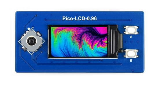 Waveshare 0,96palcový modul LCD displeje pro Raspberry Pi Pico