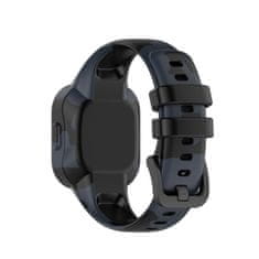 Drakero Silikonový řemínek Army šedý na hodinky Garmin Vivofit JR3 PRCZ-4337