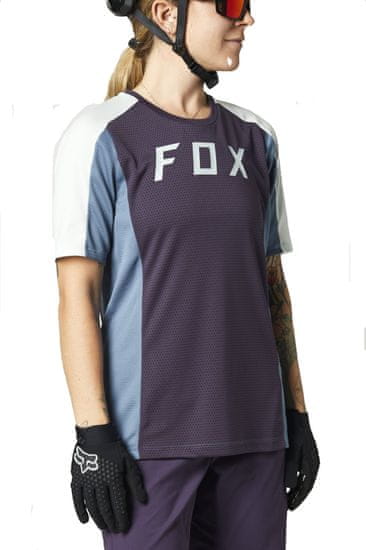 Fox Racing Dámský dres Fox W Defend s Jersey Dark Purple