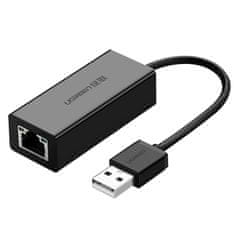 shumee Externí adaptér LAN RJ45 - USB 2.0 100 Mb/s - černý
