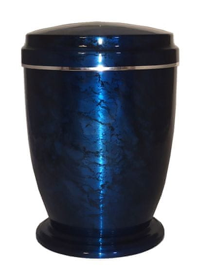 Urny-kříže Obal na urnu, modrý černý mramor
