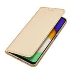 Dux Ducis Skin Pro knížkové pouzdro na Samsung Galaxy A14 5G, zlaté