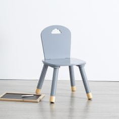 Atmosphera Dětská židle šedá