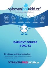 vybaveniprouklid.cz Dárkový poukaz v hodnotě 3000,- vč. DPH