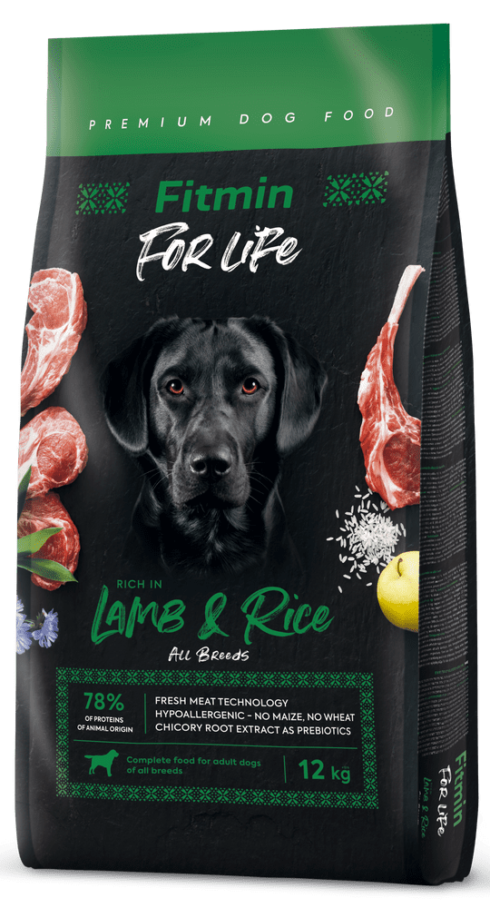 Levně Fitmin dog For Life Lamb & Rice 12 kg
