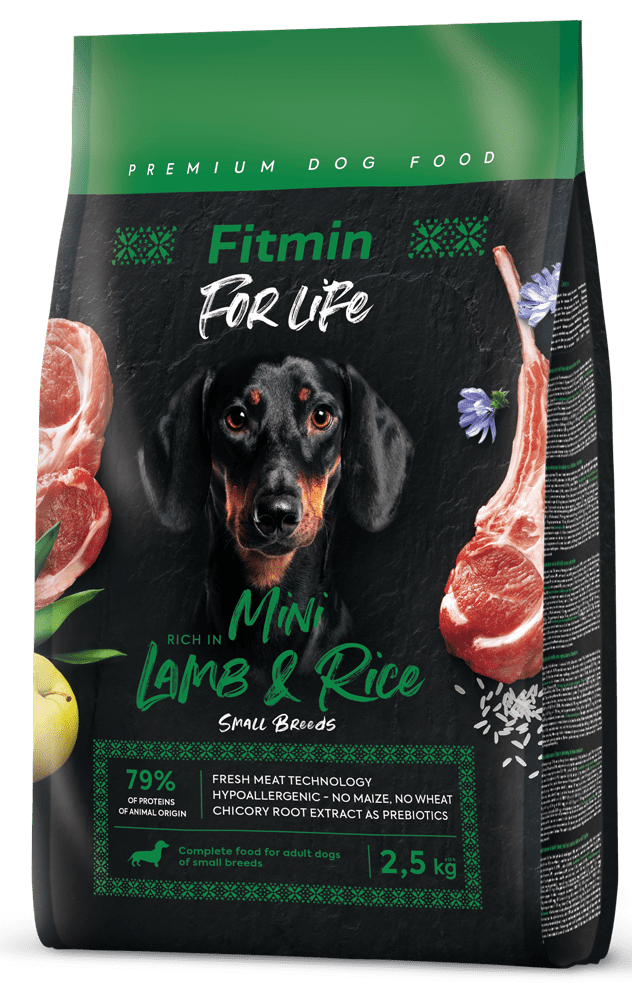 Fitmin dog For Life Lamb & Rice Mini 2,5 kg