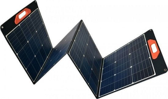 GOOWEI ENERGY Solární panel skládací SN-ME-SC200W 200W pro nabíjení NTB DC konektorem, USB A a C porty