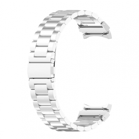 Drakero Kovový řemínek stříbrný pro Samsung Galaxy Watch 4 a 5 (44/45/46 mm) PRCZ-5876