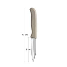 nabbi Kuchyňský nůž Denis 17 cm - béžová