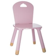 Atmosphera Dětská židle obláček růžová 32x32x50 cm