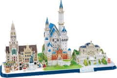 CubicFun  3D puzzle CityLine panorama: Bavorsko 178 dílků