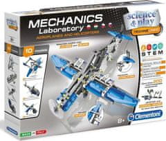 Clementoni  Science&Play Mechanická laboratoř 10v1 Letadla a vrtulníky