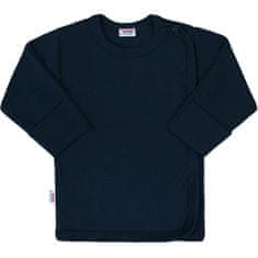 NEW BABY New Baby Classic II dětská košile tmavě modrá 62 (3-6m)