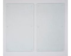 Kesper Víceúčelová řezací deska 52 x 30 cm, průhledná. Sada 2 kusů