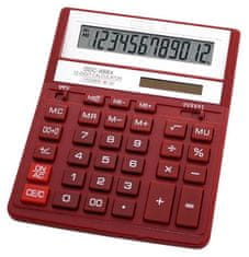 Kalkulačka Office SDC-888XRD, 12místná, 203X158MM, červená