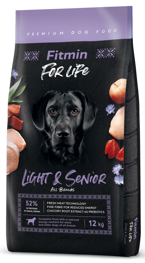Levně Fitmin dog For Life Light & Senior 12 kg