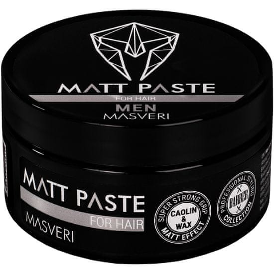 Masveri Matt Paste For Hair - silná, matná pasta pro krátké a střední vlasy pro muže 100ml