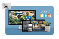 Uniview UNIARCH Monitorovací systém 7 FullHD IP kamer H.265