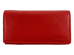 Dailyclothing Dámská kožená peněženka - červená SN021