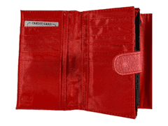 Dailyclothing Dámská peněženka - červená 665
