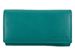 Dailyclothing Dámská kožená peněženka - modrá SN05
