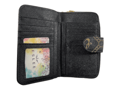 Dailyclothing Dámská peněženka s módním motivem - černá A1128