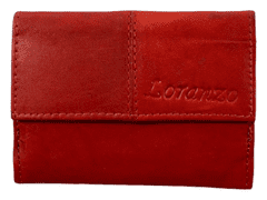 Dailyclothing Dámská kožená peněženka - červená 449