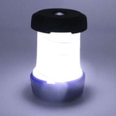 Skládací turistická lampa 2v1 Modrá Trizand 18311