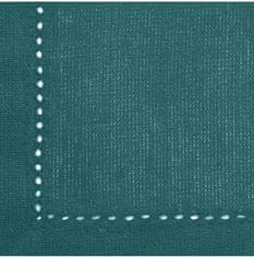 Atmosphera Obdélníkový ubrus CHAMBRAY - bavlna, zelená, 140 x 240 cm