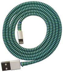 ELPINIO ochrana kabelu spirála - tmavě zelená