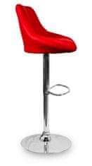 Aga Barová židle Červená