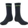 Ponožky Race, barva černá/zelená - velikost 43-45