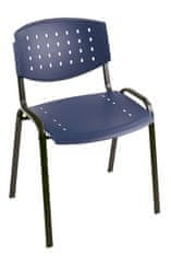 Antares Konferenční plastová židle Taurus PN Layer tmavě modrá