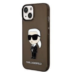 Karl Lagerfeld Lagerfeld IML Ikonik NFT Zadní Kryt pro iPhone 14 Plus Black
