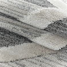 Ayyildiz Kusový koberec Pisa 4709 Grey 60x110 cm