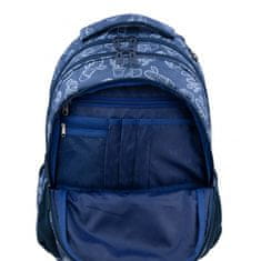 Hash Studentský / školní batoh Jeans Cactus, HS-233, 502020054