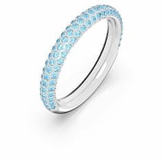 Swarovski Nádherný prsten s modrými krystaly Swarovski Stone 5642903 (Obvod 55 mm)