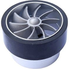 4Car Turbonátor-rurbo-ventilátor stříbrný